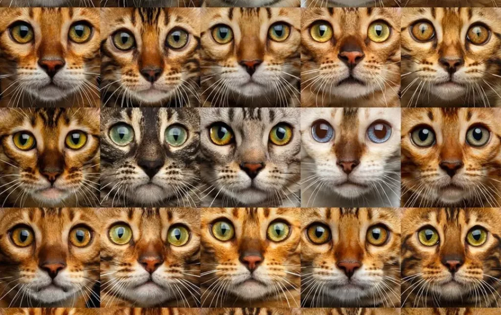 Eye Color Bengal Cat